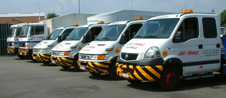 Overzicht wagens gesloten transport