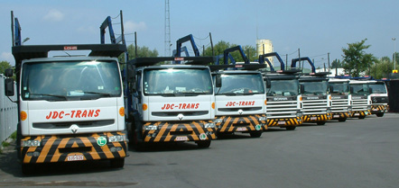 Overzicht transportvoertuigen